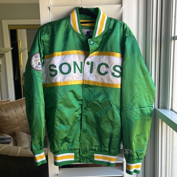 Vintage Starter Seattle Supersonics Hoody Large